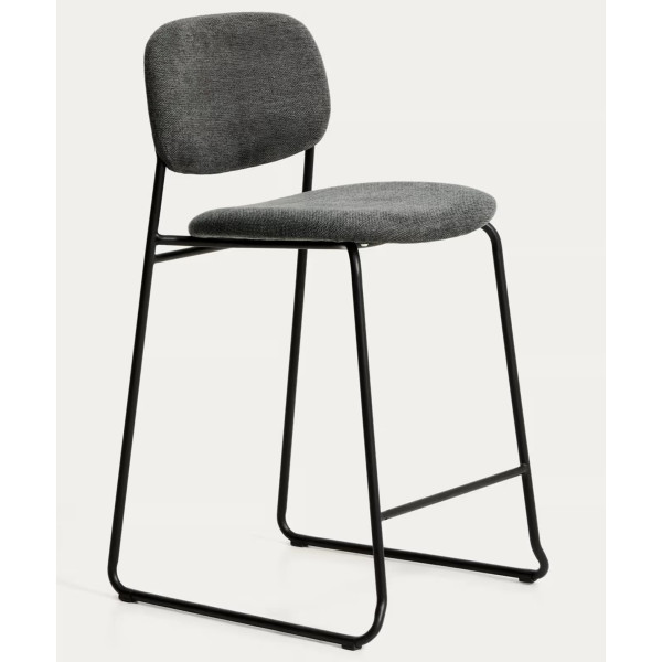 Полубарный стул La Forma Meli C00329UP15 Серый-0