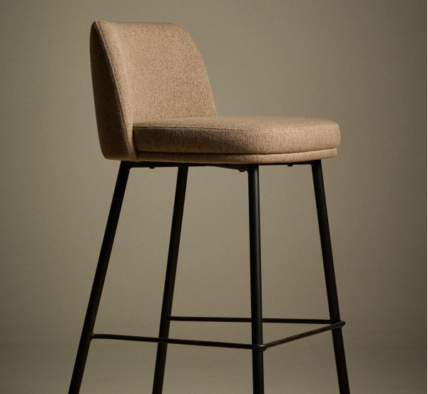 Полубарный стул La Forma Minami C0600094JJ10 Коричневый-1