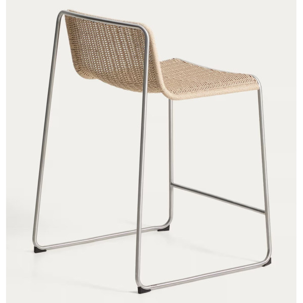 Напівбарний стілець La Forma Tavari C00263RO12 Бежевий-4