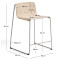 Напівбарний стілець La Forma Tavari C00263RO12 Бежевий-10-thumb