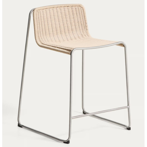 Напівбарний стілець La Forma Tavari C00263RO12 Бежевий-1