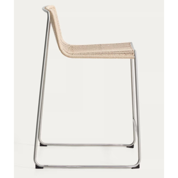 Напівбарний стілець La Forma Tavari C00263RO12 Бежевий-3