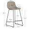 Полубарный стул La Forma ZAHARA C00534UP11 Коричневый ткань-8-thumb