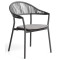 Уличный стул La Forma Alimia O00650SW02 Серый/Графит-0-thumb
