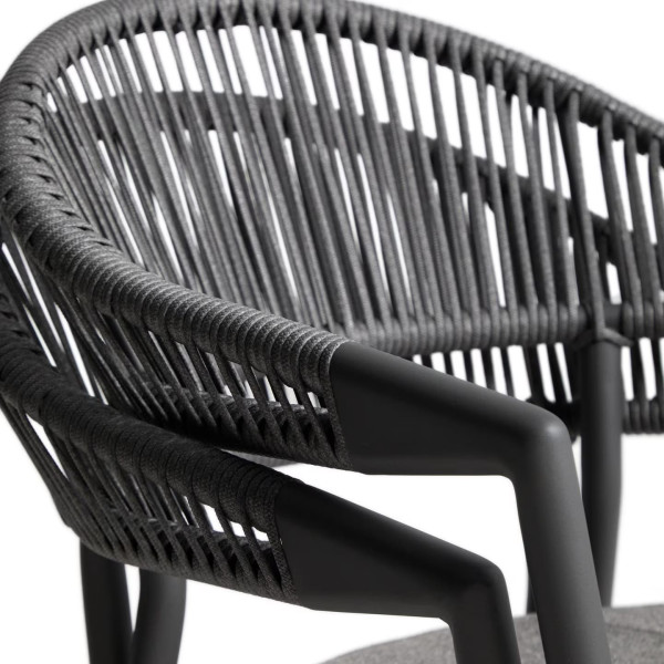 Уличный стул La Forma Alimia O00650SW02 Серый/Графит-9