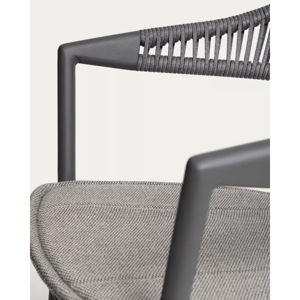 Уличный стул La Forma Alimia O00650SW02 Серый/Графит-10