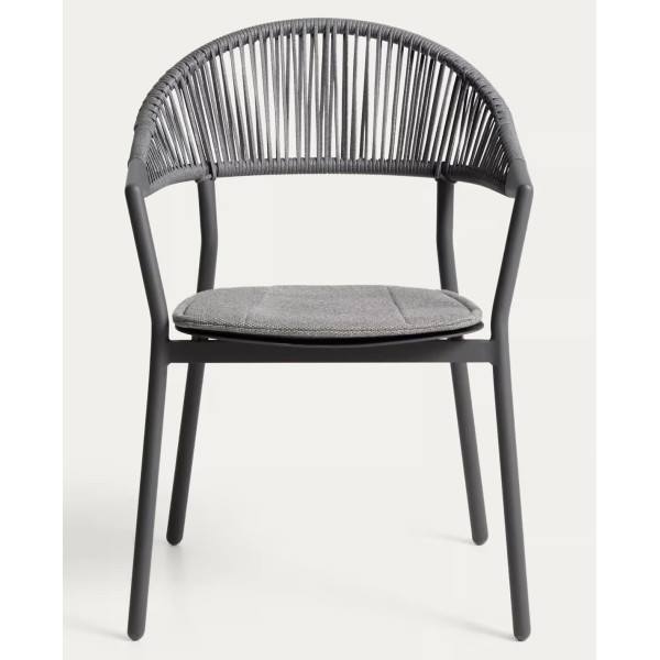 Уличный стул La Forma Alimia O00650SW02 Серый/Графит-5