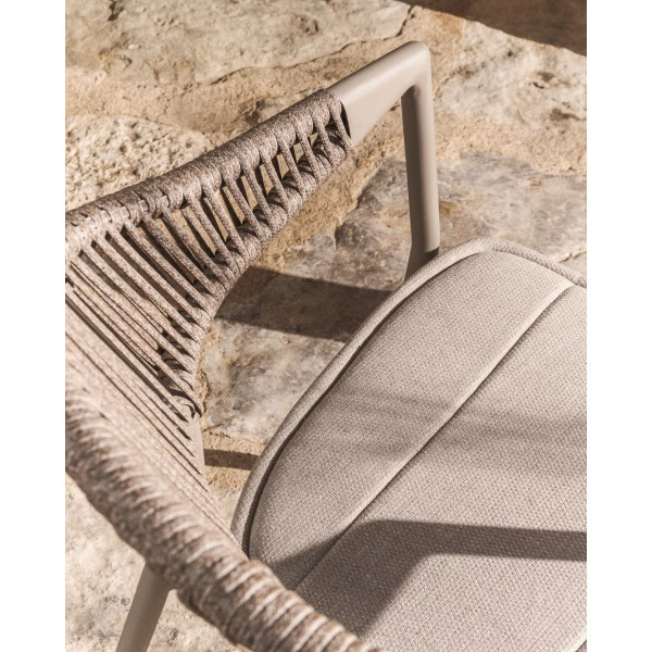 Уличный стул La Forma Alimia O00650SW12 Коричневый/Taupe-1