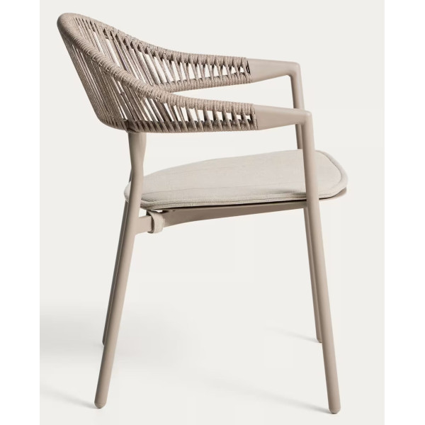 Уличный стул La Forma Alimia O00650SW12 Коричневый/Taupe-5