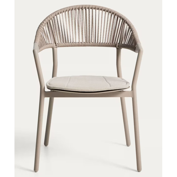 Уличный стул La Forma Alimia O00650SW12 Коричневый/Taupe-4