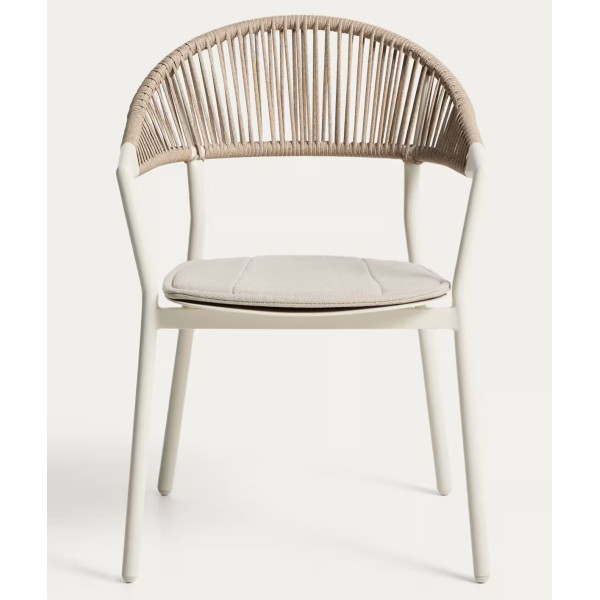 Уличный стул La Forma Alimia O00650SW39 Бежевый/Экрю-6