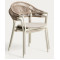 Уличный стул La Forma Alimia O00650SW39 Бежевый/Экрю-8-thumb