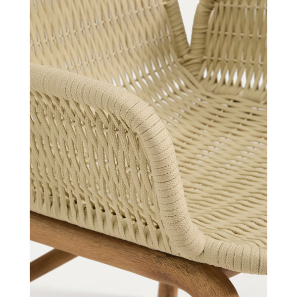 Вуличний стілець La Forma Alipa O00321RO12 Екрю-12