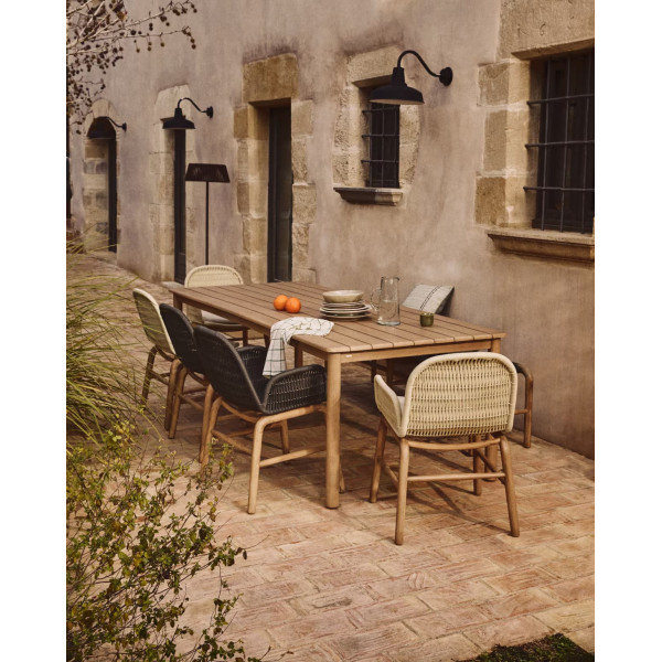 Вуличний стілець La Forma Alipa O00321RO15 Темно-сірий-3