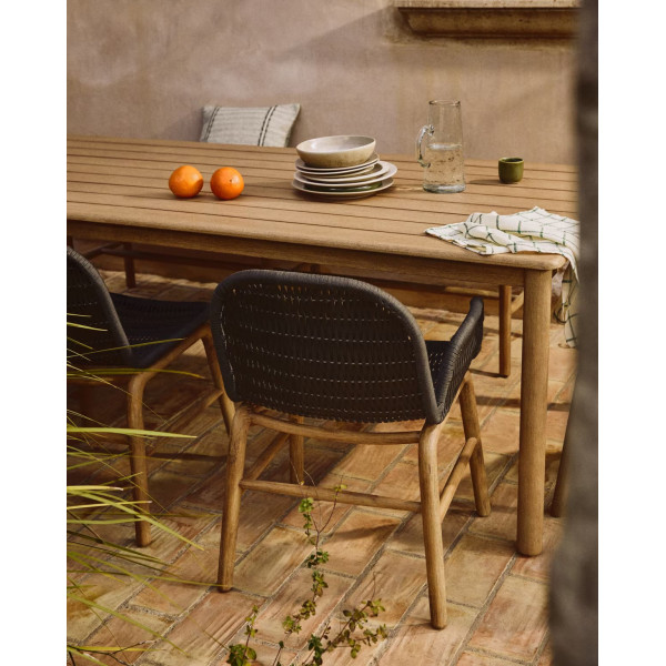 Вуличний стілець La Forma Alipa O00321RO15 Темно-сірий-5