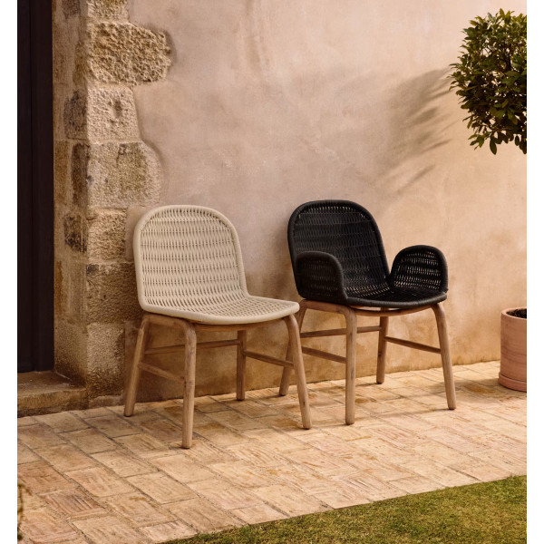 Вуличний стілець La Forma Alipa O00321RO15 Темно-сірий-1