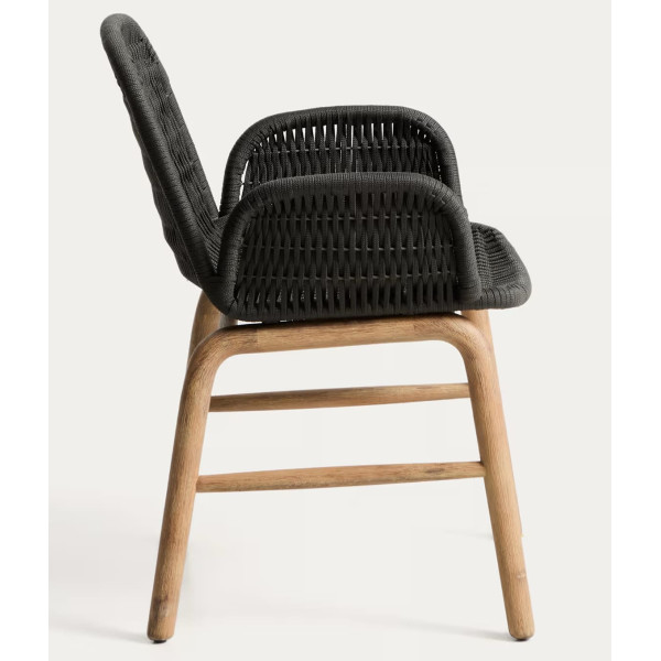 Вуличний стілець La Forma Alipa O00321RO15 Темно-сірий-11