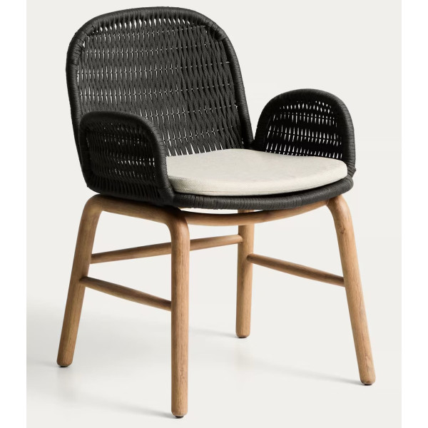 Вуличний стілець La Forma Alipa O00321RO15 Темно-сірий-10