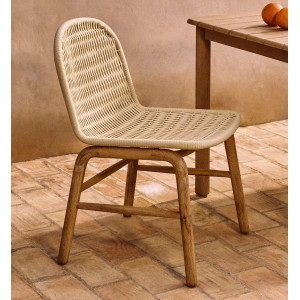 Уличный стул La Forma Alipa O00585RO12 Экрю