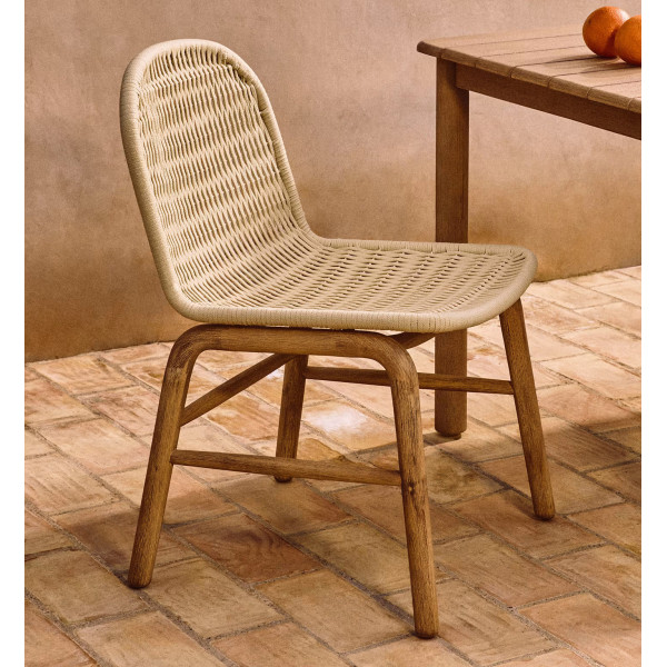 Вуличний стілець La Forma Alipa O00585RO12 Екрю-0