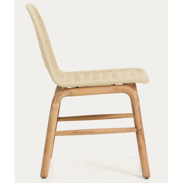 Вуличний стілець La Forma Alipa O00585RO12 Екрю-5