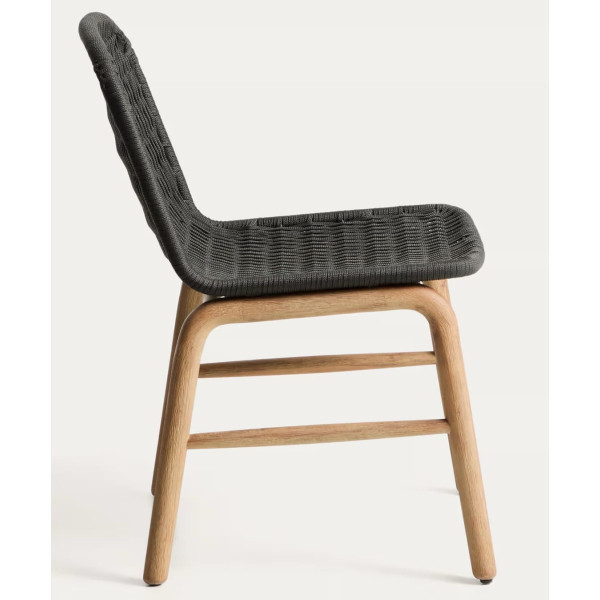 Вуличний стілець La Forma Alipa O00585RO15 Темно-сірий-6