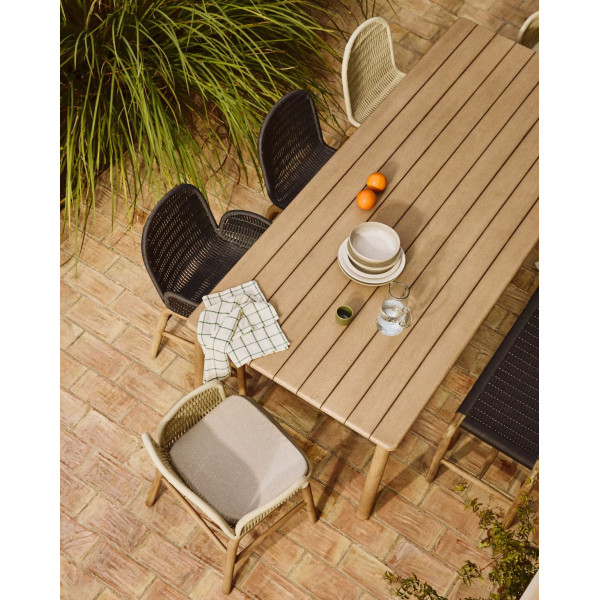 Вуличний стілець La Forma Alipa O00585RO15 Темно-сірий-2