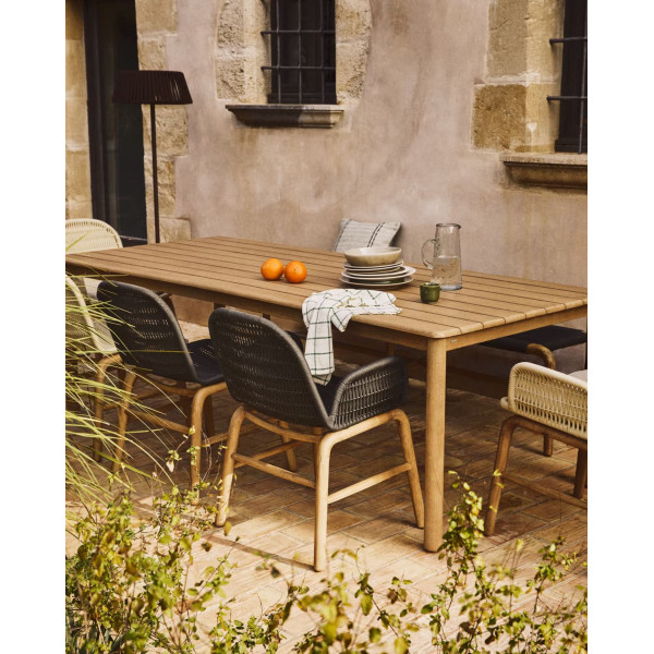 Вуличний стілець La Forma Alipa O00585RO15 Темно-сірий-1