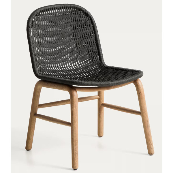 Вуличний стілець La Forma Alipa O00585RO15 Темно-сірий-4