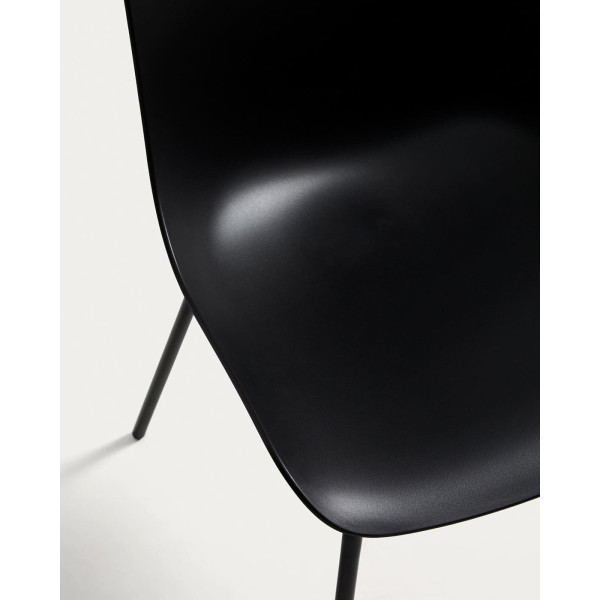 Стілець La Forma Altea C00216PL01 Чорний-6