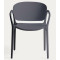 Пластиковий стілець La Forma ANIA CC6094PL02 Темно-сірий-2-thumb