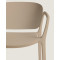 Пластиковий стілець La Forma ANIA CC6094PL12 Бежевий-4-thumb