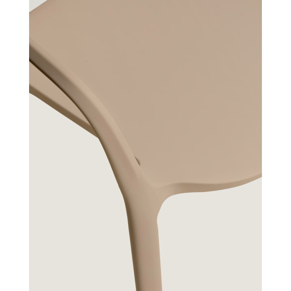 Пластиковий стілець La Forma ANIA CC6094PL12 Бежевий-7