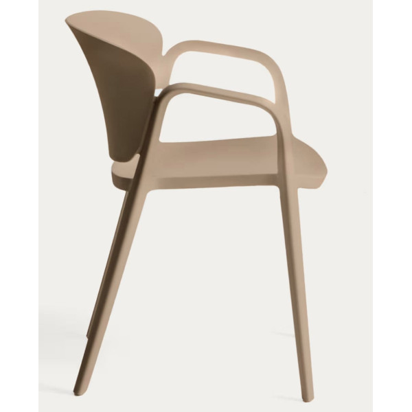 Пластиковий стілець La Forma ANIA CC6094PL12 Бежевий-2