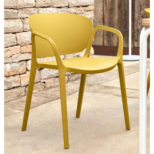 Стілець La Forma ANIA CC6094S31 Жовтий-0