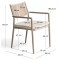 Стул La Forma Argasi C00340ME39 Taupe/бежевый-14-thumb