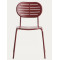 Уличный стул La Forma Brai C00059RR59 Бордовый-4-thumb