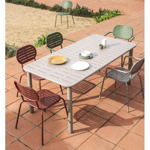 Уличный стул La Forma Brai C00059RR59 Бордовый-2