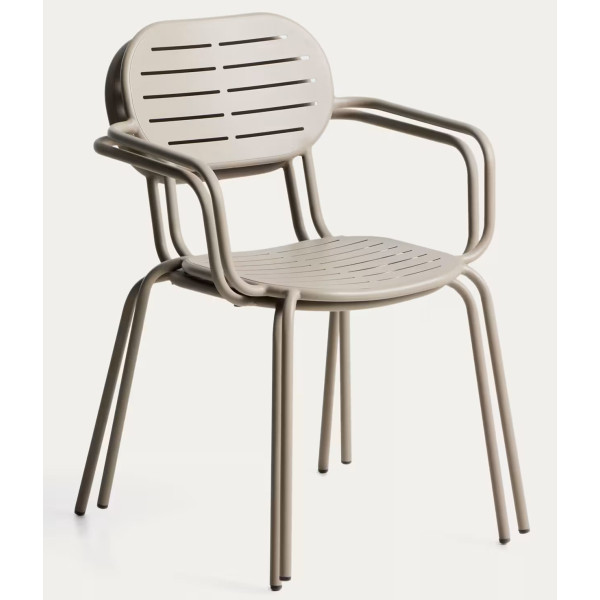 Уличный стул La Forma Brai C00089RR12 Бежевый-6