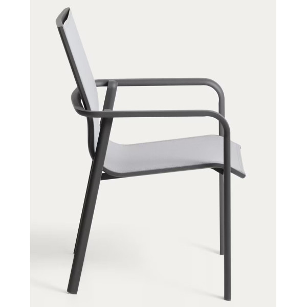 Уличный стул La Forma Canea O00645T002 Серый/графит-8