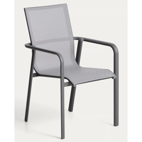Уличный стул La Forma Canea O00645T002 Серый/графит-6