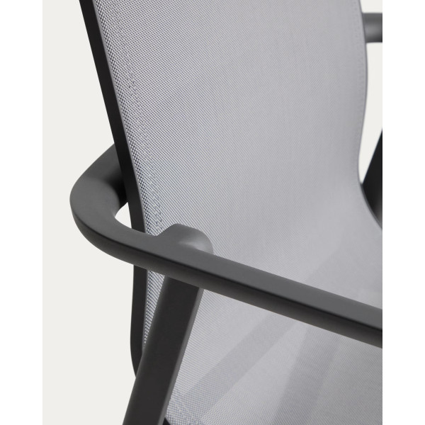 Уличный стул La Forma Canea O00645T002 Серый/графит-11