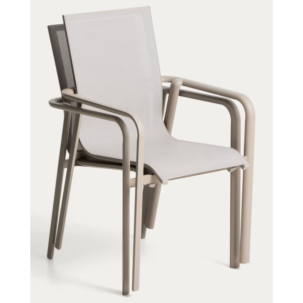 Уличный стул La Forma Canea O00645T012 Бежевый/Taupe-9