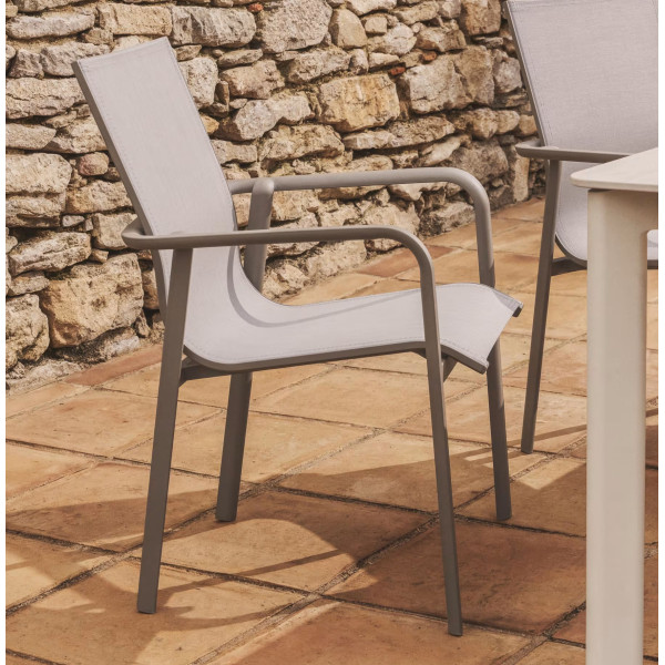 Уличный стул La Forma Canea O00645T012 Бежевый/Taupe-0