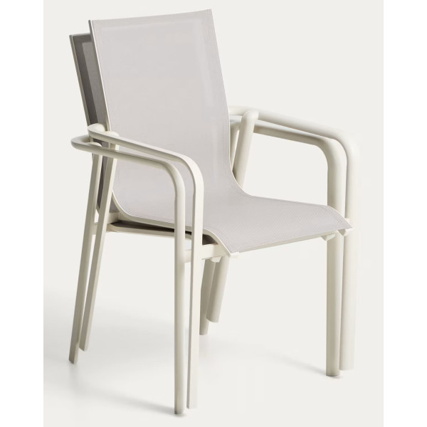 Уличный стул La Forma Canea O00645T039 Бежевый/Экрю-9