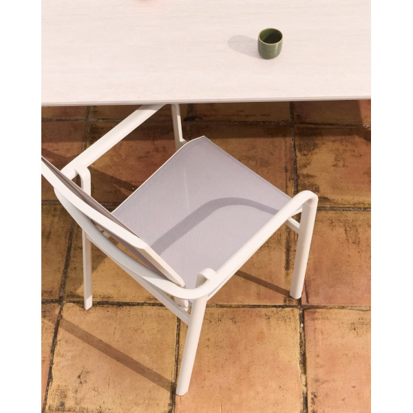 Уличный стул La Forma Canea O00645T039 Бежевый/Экрю-4