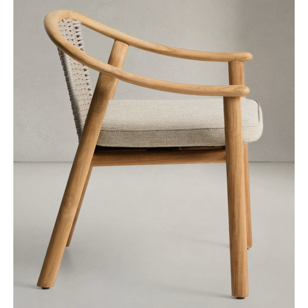 Вуличний стілець La Forma Elunda C00226RO12 з тику-7