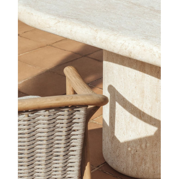 Вуличний стілець La Forma Elunda C00226RO12 з тику-12