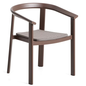 Вуличний стілець La Forma Erice O00305RO09 Коричневий
