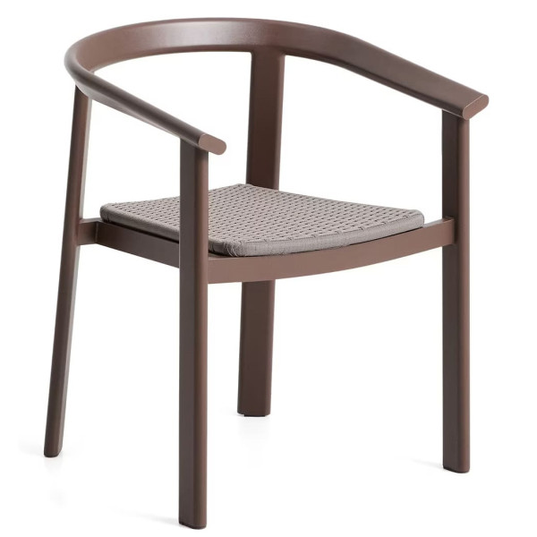 Вуличний стілець La Forma Erice O00305RO09 Коричневий-0